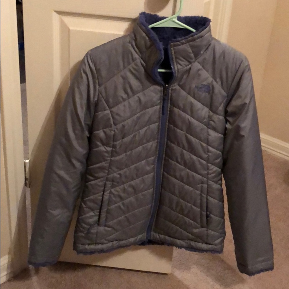 Women’s Northface double sided jacket S